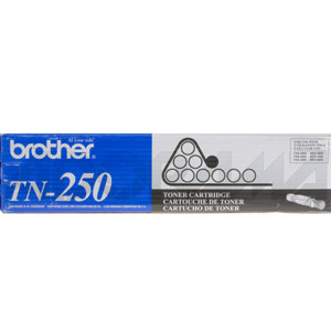  Brother TN250 Black Toner Cartridge, Approximate 2,200 Page Yield 