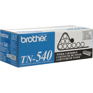  Brother TN540 Standard Black Toner Cartridge, Approximate 3,500 Page Yield 