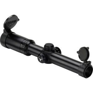  Bushnell 1-4x24mm Trophy XLT Riflescope, Matte Black Finish with Illuminated 4A Reticle, 30mm Tube 