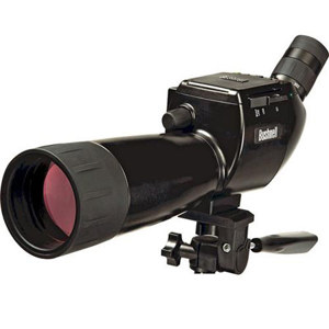  Bushnell ImageView 15-45x70mm Spotting Scope, 11mm Eye Relief, 26' Minimum Focus Distance, 5.1 Megapixel CCD Image Sensor 