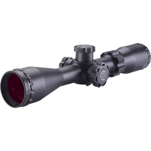  BSA Optics 3-12x40mm Contender Target Series Riflescope, Matte Black Finish with Standard Reticle, Side Parallax Adjust 
