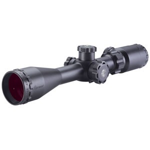  BSA Optics 4-16x40mm Contender Series Riflescope, Matte Black Finish with RGB Illuminated GE Reticle. 