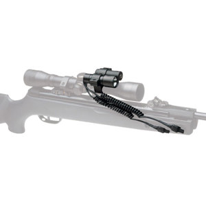  BSA Optics Red Laser Sight with White LED Flashlight, with Mount for 1" Scope Tubes. 