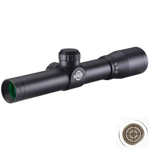  BSA Optics 2x20 Edge Series Handgun Scope, Matte Black Finish with Standard Reticle. 