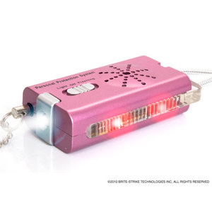  Brite Strike PSREB60HLS 120 dB Personal Alarm, Pink 