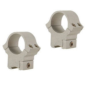  B-Square 1" Medium Sport Utility Rings for .22 Rimfire and Airgun, Silver 