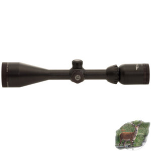  BSA Optics 3-9x40mm Majestic Series Riflescope, Matte Black Finish with Deer Reticle. 