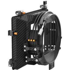  Bright Tangerine Viv Core 1 - 3-Stage Mattebox, Carbon Fibre Core 150mm Clamp System 