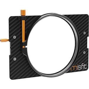  Bright Tangerine Misfit 114mm (4.48") Clamp Rear Lens Attachment 
