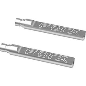  Bright Tangerine VIV/VIV 5" 15mm Forx Rod Extension, 3.5" Length, Pair 