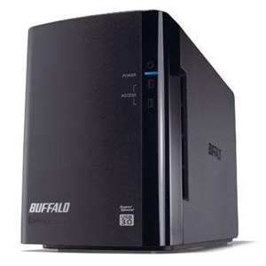 Buffalo HD-WL8TU3R1 DriveStation Duo 8TB Hard Drive Array: Picture 1 regular