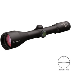  Burris Optics 3-12x50mm Euro Diamond Series Riflescope, Matte Black Finish with Ballistic Plex Reticle, 30mm Tube. 