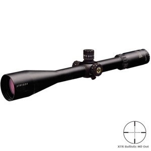 Burris Optics 6-24x50mm XTR Xtreme Tactical Series Riflescope, Matte Black Finish with Ballistic Mil Dot 14x Reticle, Target Turrets, Side Parallax Adjustments & 1 MOA Elevation Adjust, 30mm Tube.