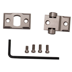  Burris Optics 410247 Trumount (Universal) TU Two Piece Base, Fits Savage 110/10 Short/Long Action Round Rear Axis 