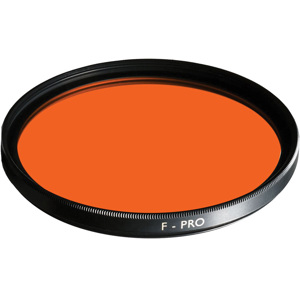  B + W 105mm #40 Multi Coated Glass Filter - Yellow/Orange #16 
