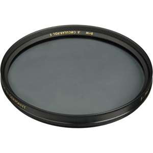  B + W 37mm Circular Polarizer Multi Coated Glass Filter 