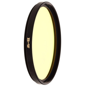  B + W 62mm #021 Glass Filter - Light Yellow #3 