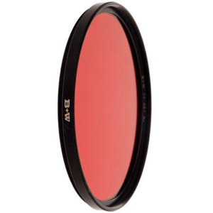  B + W 86mm #091 Wide Angle Slim Mount Glass Filter - Dark Red #29 