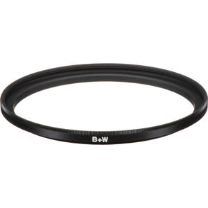  B + W Step-Up Adapter Ring 58mm Lens Thread to 62mm Filter Thread. 