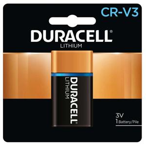Image :  Duracell Ultra CR-V3 Photo Lithium Battery 3 Volt 3300 mAh 