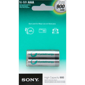Sony Cycle Energy AAA Nickel Metal Hydride (NiMH) NHAAAB2EN