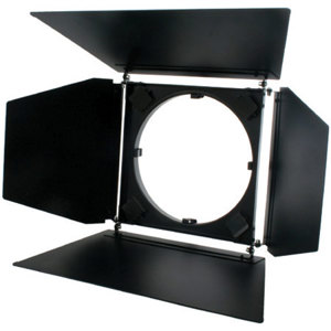  Bowens Bowens 4-Leaf Barn Door & Gel Holder for the Maxilight 65 deg. General Purpose Reflector 
