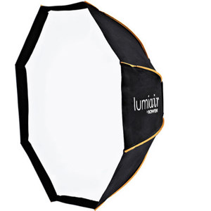  Bowens Lumiair Octobank 90 Softbox with Rear Cowell, Front Diffuser, Internal Diffuser, Support Rods & Carry Case 
