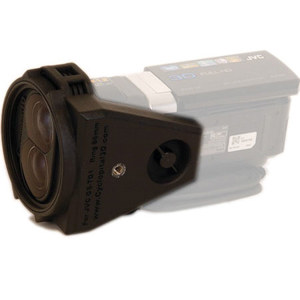  Cyclopital3D 28mm Wide Angle Lens Adapter for JVC 3D Camcorders 