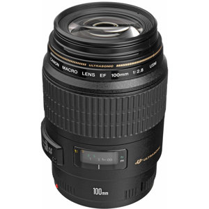  Canon EF 100mm f/2.8 USM Macro Auto Focus Lens - USA Warranty 