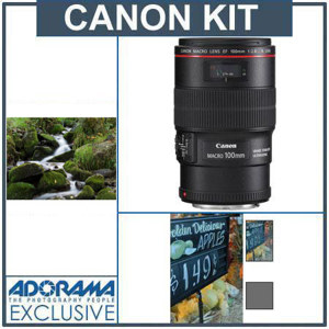 Canon EF 100mm f/2.8L USM Lens USA - ADVANCED BUNDLE -: Picture 1 regular