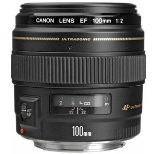  Canon EF 100mm f/2 USM Medium Telephoto AutoFocus Lens - USA 