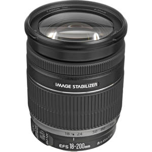  Canon EF-S 18-200mm f/3.5-5.6 IS Auto Focus Lens -  U.S.A. Warranty 