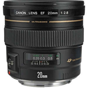  Canon EF 20mm f/2.8 USM AutoFocus Ultra Wide Angle Lens - USA 
