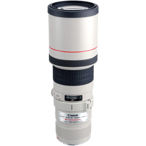  Canon EF 400mm f/5.6L USM AutoFocus Telephoto Lens with Built-in Hood & Case - USA 