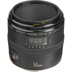  Canon EF 50mm f/2.5 Compact Macro Standard AutoFocus Lens - USA 