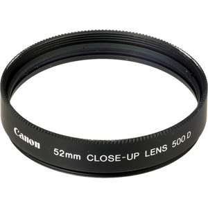  Canon 52 Close-Up Lens 500D, for Lenses 70mm to 300mm. 