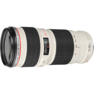  Canon EF 70-200mm f/4L USM Autofocus Telephoto Zoom Lens with Case & Hood - USA 
