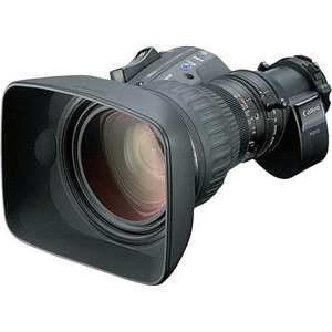  Canon HJ22ex7.6B-IASE-A eHDxs 22x 2/3" ENG Lens, 7.6-168mm Range of Focal Length, 2.0x Built-in Extender 