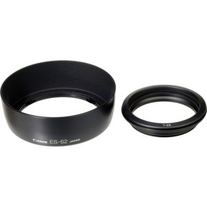  Canon Lens Hood ES-62 with Hood Adapter for EF 50mm f/1.8 II Lens 