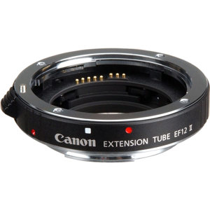  Canon Auto Focus Extension Tube EF 12 II for Close-up and Macro Photography. 