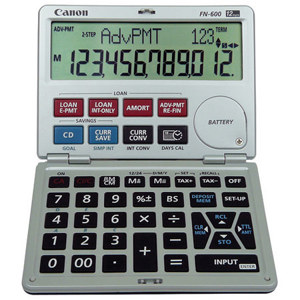 Canon FN-600 Flip Style Calculator: Picture 1 regular
