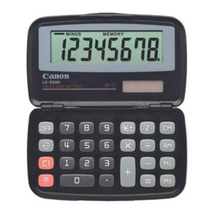 Canon LS-555H Handheld Display Calculator: Picture 1 regular