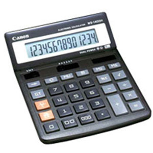 Canon WS-1400H Desktop Display Calculator: Picture 1 regular