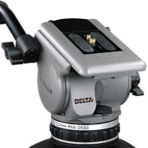  Cartoni D600  100mm Ball Base Fluid Head with Telescopic Pan Bar, Maximum Load Capacity 48 lb. 