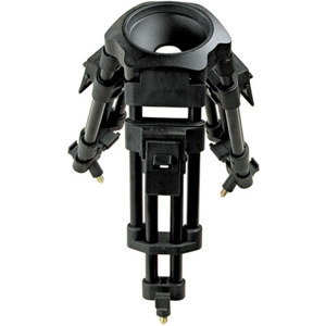  Cartoni H605 Aluminum 1-Stage Heavy-Duty Baby Tripod Legs with 100mm Bowl, Supports 176 lbs, Maximum Height 44". 