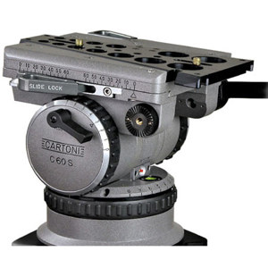  Cartoni C60S Fluid Head, Supports Up to 110 lbs 