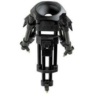  Cartoni K705 Aluminum 1-Stage Heavy-Duty Baby Tripod Legs with Flat Base, Supports 330 lbs, Maximum Height 18" 
