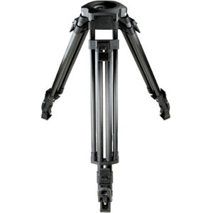 Cartoni K711 Carbon Fiber 2-Stage Heavy-Duty Tripod Legs with Flat Base, Supports 330 lbs, Maximum Height 65" 