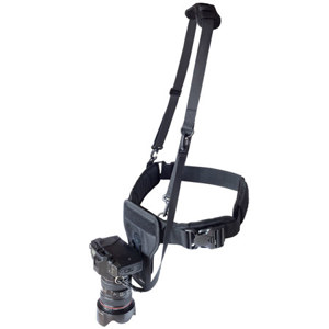 Cotton Carrier Lite for Regular (Non Pro or Battery Grip) Cameras, Black: Picture 1 regular