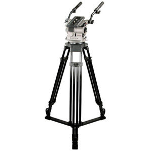  Cartoni Master M113 Aluminum Tripod System with Master Fluid Head, 1-Stage Tripod, On-Ground Spreader, Supports Up to 66 lb, Maximum Height 61" 